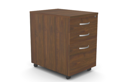 Kito Pedestal - Mobile, Tall, 3 Drawer