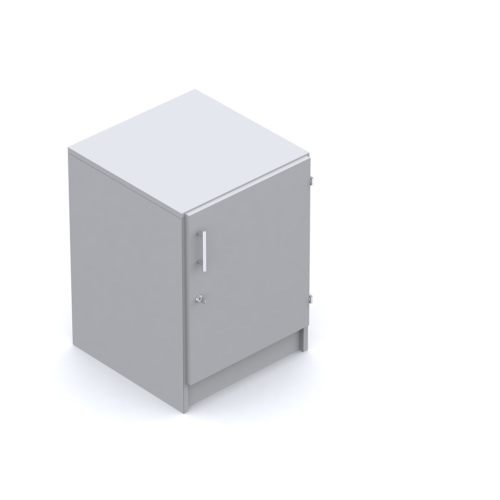 MEX Loose - Single Door Unit - (1 Shelf) - 500 x 500 x 900mm - Image 2