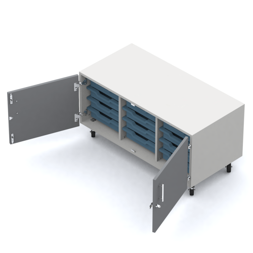 MEX Mobile - Double Door Tray Units