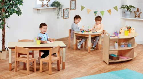 Millhouse Small Rectangular Table Height Adjustable
