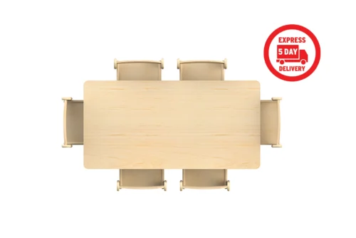 Millhouse Medium Rectangular Table (W1120 x D560mm) - Image 2