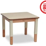 Millhouse Small Square Table Height Adjustable