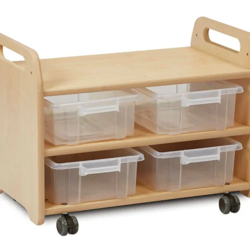 Millhouse Tall Easel Stand/Storage Trolley 2 Station