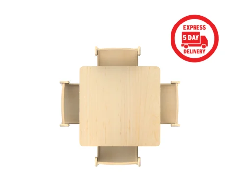 Millhouse Medium Square Table (W695 x D695mm) - Image 2