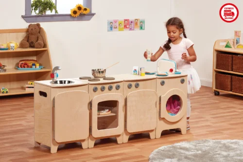 Millhouse Natural Kitchen Set of 4 - Cooker, Sink, Washer, Fridge (H550mm)
