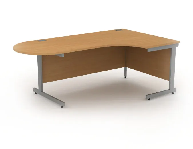 D End Radial Teachers’ Desks & Office Desks
